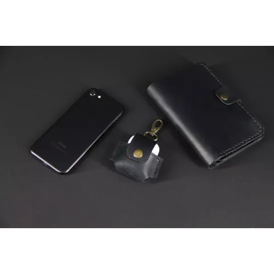 Чохол для Airpods з натуральної шкіри LA-06