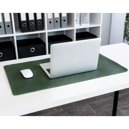 Килимок для робочого стола з натуральної шкіри LA-10