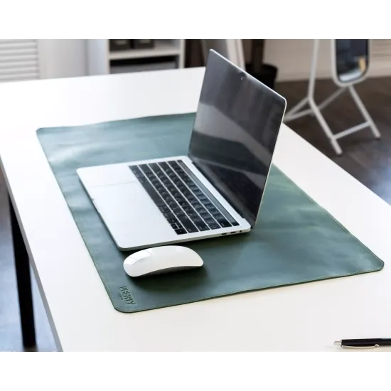 Килимок для робочого стола з натуральної шкіри LA-10