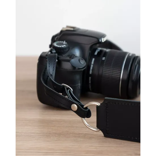 Ремінь для фотоапарата з натуральної шкіри  LA-17