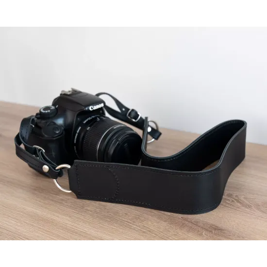 Ремінь для фотоапарата з натуральної шкіри  LA-17