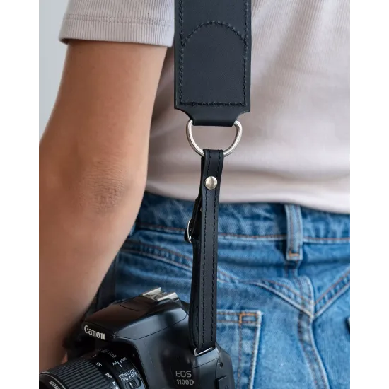 Ремінь для фотоапарата з натуральної шкіри  LA-17