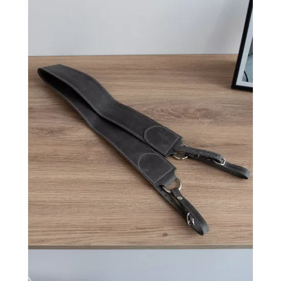 Ремінь для фотоапарата з натуральної шкіри  LA-17