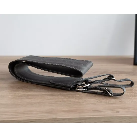 Ремінь для фотоапарата з натуральної шкіри  LA-17