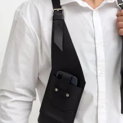 Сумка-кобура з натуральної шкіри LA-21