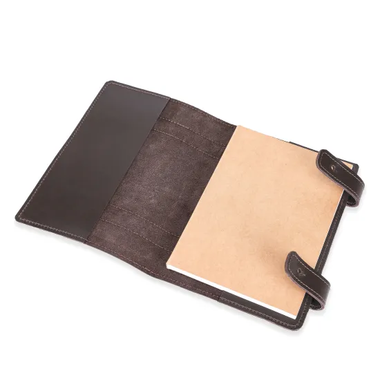 Блокнот А5/А4  з натуральної шкіри LB-02