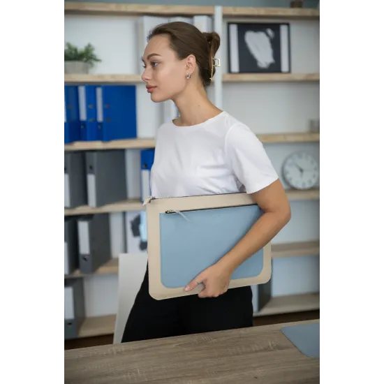 Чохол для ноутбука або планшета з натуральної шкіри LC-02