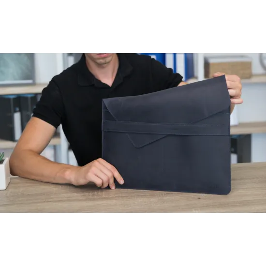 Чохол для ноутбука або планшета з натуральної шкіри LC-03