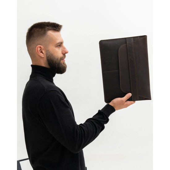 Чохол для ноутбука або планшета з натуральної шкіри LC-03