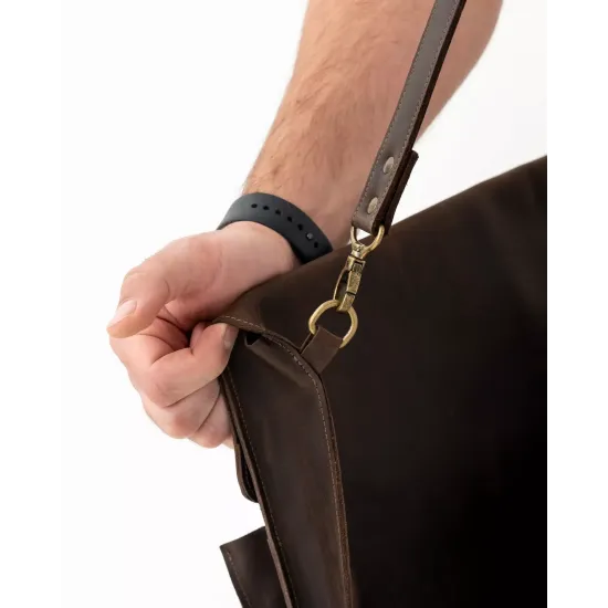 Сумка-чохол для ноутбука з натуральної шкіри  LC-20