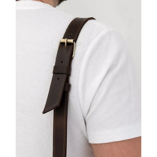 Сумка-чохол для ноутбука з натуральної шкіри  LC-20