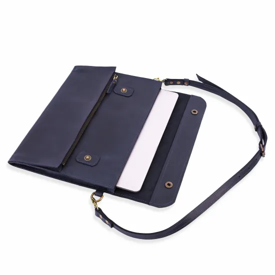 Сумка-чохол для ноутбука з натуральної шкіри  LC-20