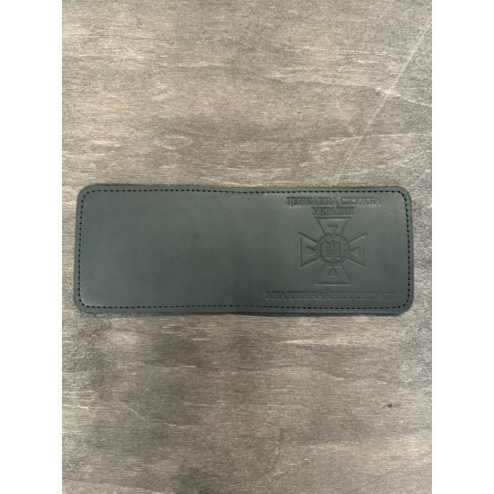 Обкладинка на посвідчення ДСНС з натуральної шкіри LO-03