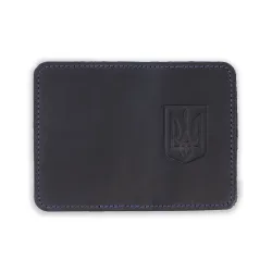 Обкладинка для ID-карти  або водійського посвідчення з натуральної шкіри LO-08