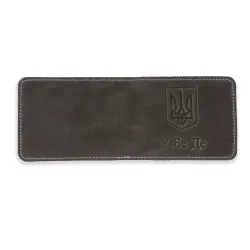 Обкладинка на посвідчення УБД з натуральної шкіри (надпис У Бе Де) -  LO-16