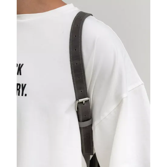 Рюкзак з натуральної шкіри LR-06