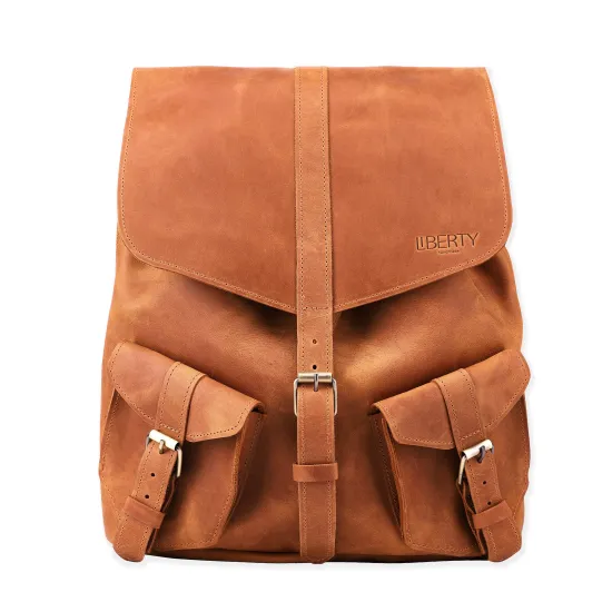 Рюкзак з натуральної шкіри LR-15