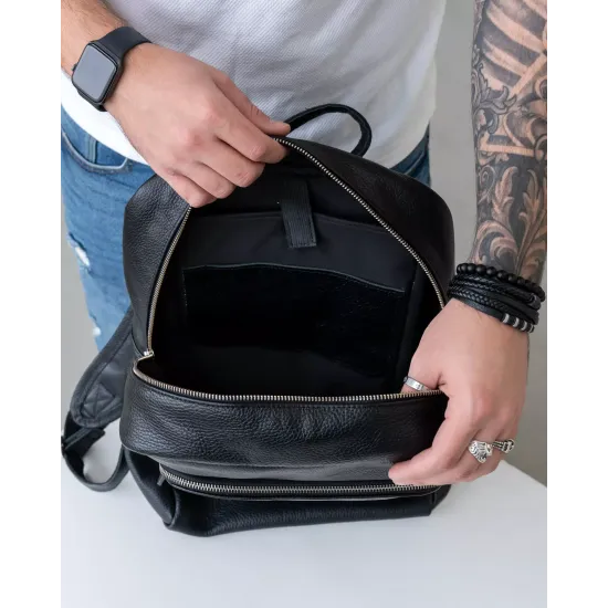 Рюкзак з натуральної шкіри LR-18