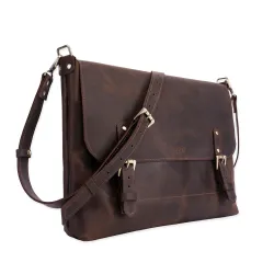 Сумка для ноутбука або документів з натуральної шкіри LS-12