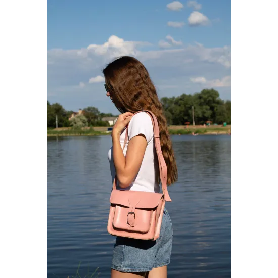 Жіноча сумка кросбоді з натуральної шкіри LS-22