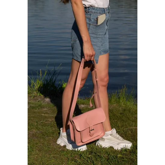 Жіноча сумка кросбоді з натуральної шкіри LS-22