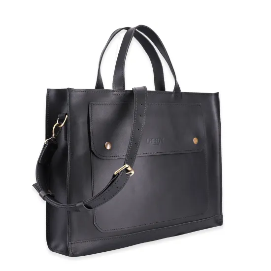 Сумка для ноутбука, документів з натуральної шкіри  LS-28