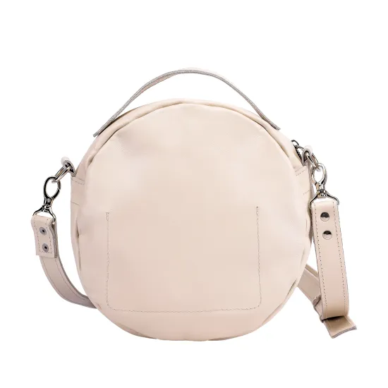 Кругла сумка з натуральної шкіри LS-44