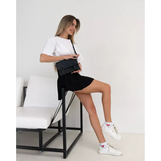 Жіноча сумка з натуральної шкіри LS-45