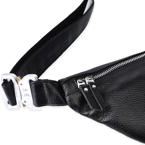 Сумка-бананка з натуральної шкіри LS-48