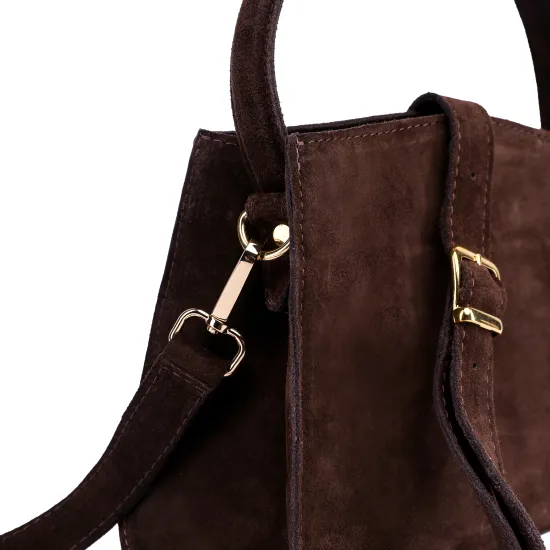 Замшева сумка LS-49