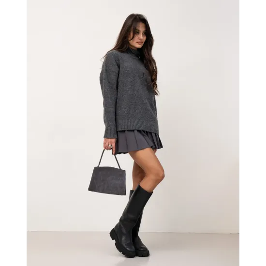 Замшева сумка LS-49