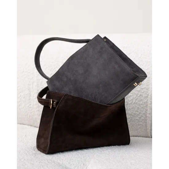 Замшева сумка LS-49