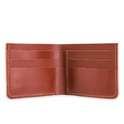 Компактний гаманець з натуральної шкіри LW-04