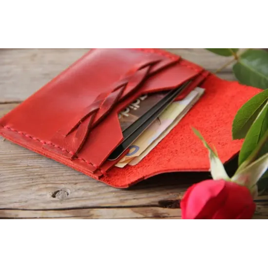 Картхолдер з натуральної шкіри LW-14